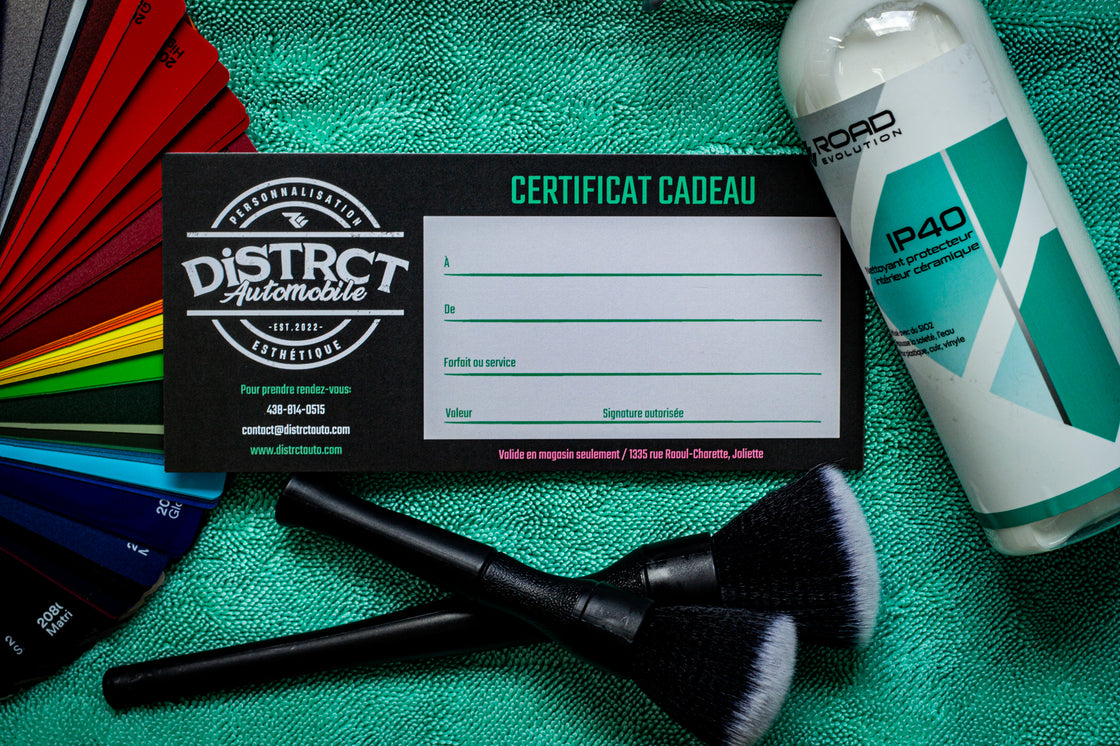Carte-cadeau Roadevolution